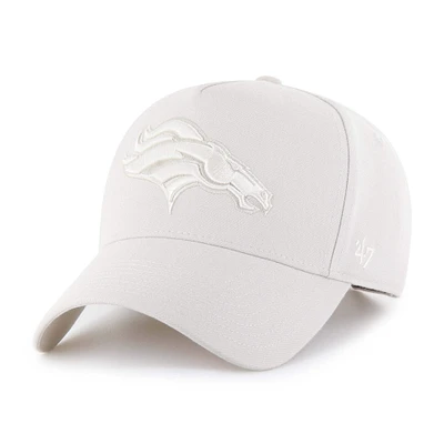 Casquette ajustable pour homme « 47 » crème Denver Broncos Ballpark Offside