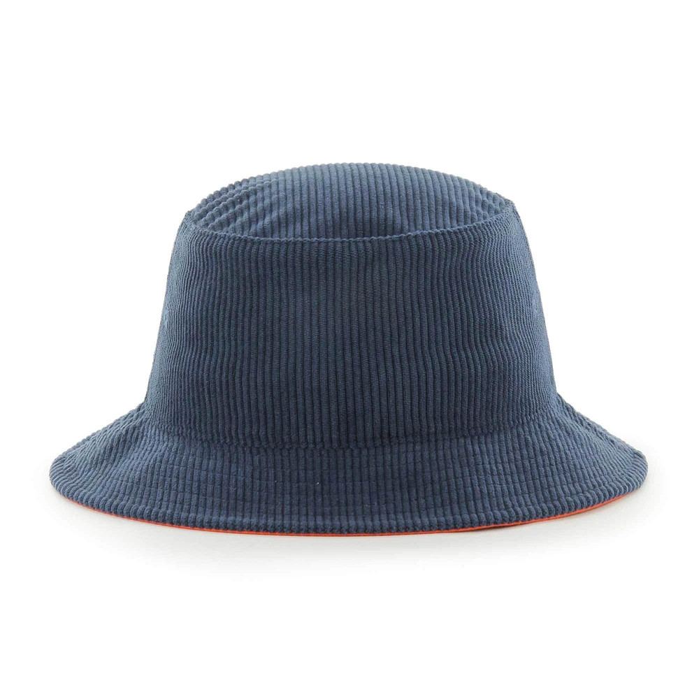Men's '47 Navy Denver Broncos Thick Cord Bucket Hat