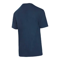 Men's Concepts Sport  Navy/Orange Denver Broncos Vector T-Shirt & Flannel Pants Sleep Set