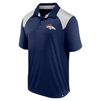 Men's Fanatics Navy Denver Broncos Primary Polo
