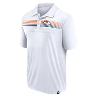 Men's Fanatics White Denver Broncos Big & Tall Sublimated Polo