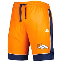 Men's G-III Sports by Carl Banks Orange/Navy Denver Broncos Fan Favorite Fashion Shorts