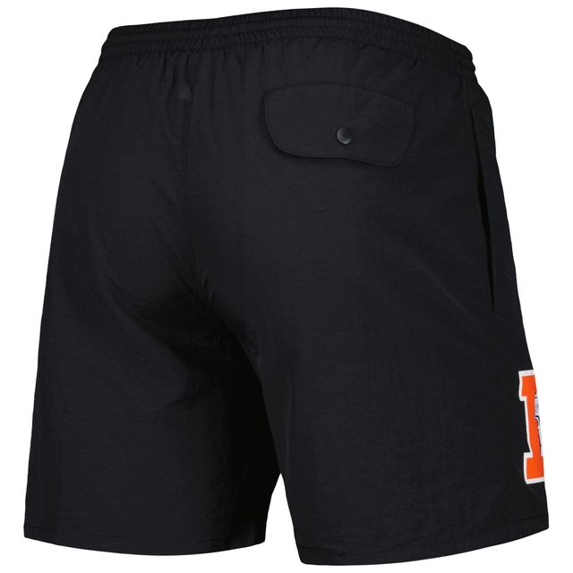 Short en nylon Essentials de l'équipe Denver Broncos Mitchell & Ness pour homme, noir