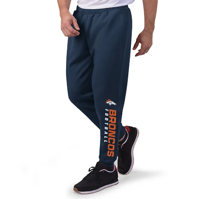 Pantalon de jogging bleu marine Denver Broncos MSX by Michael Strahan pour homme