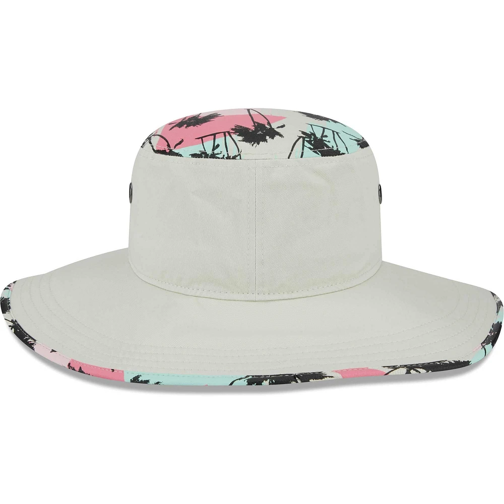 Chapeau bob Retro Beachin' des Broncos de Denver New Era kaki pour homme