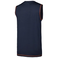 Men's New Era Navy Denver Broncos Tank Top