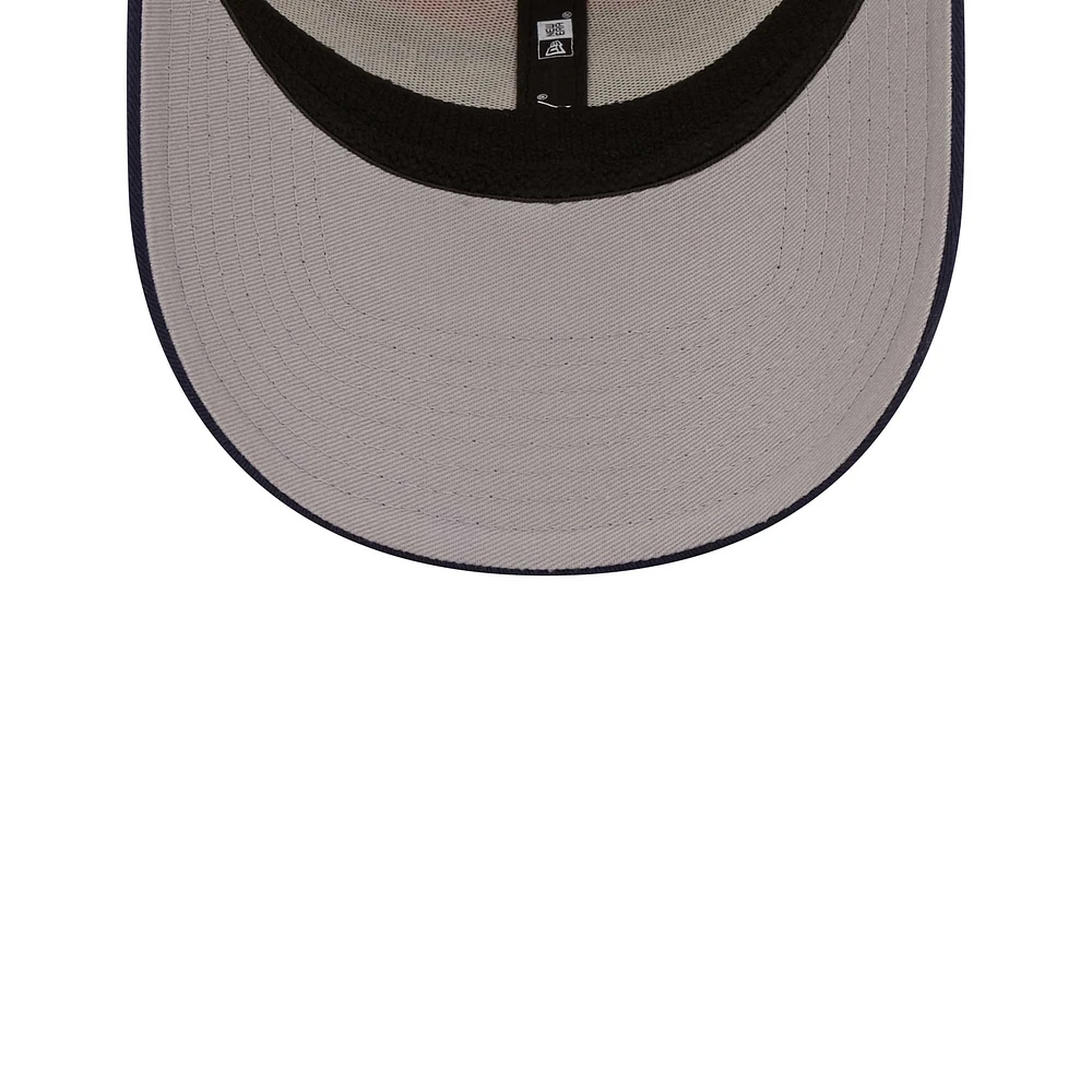 Men's New Era Orange/Navy Denver Broncos Team Banded 39THIRTY - Flex Hat