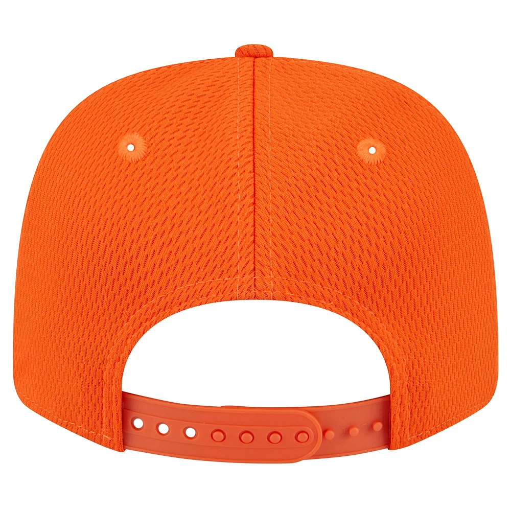 Casquette ajustable extensible à boutons-pression 9SEVENTY Adventure Patched orange Denver Broncos New Era pour homme