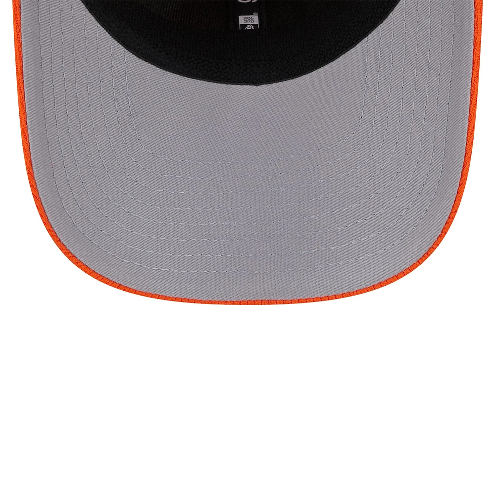 Casquette ajustable extensible à boutons-pression 9SEVENTY Adventure Patched orange Denver Broncos New Era pour homme