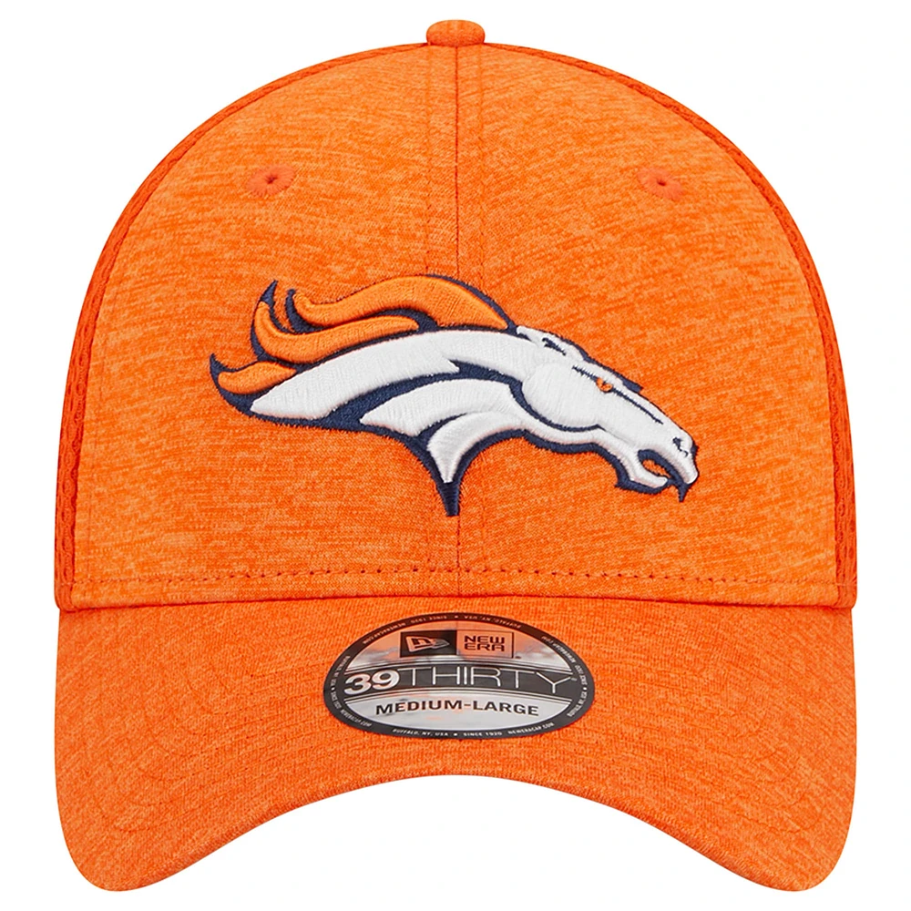 Casquette Flex 39THIRTY Basic des Denver Broncos New Era pour homme, orange