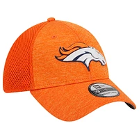 Casquette Flex 39THIRTY Basic des Denver Broncos New Era pour homme, orange
