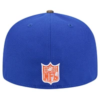 Men's New Era Royal Denver Broncos Active Two-Tone Camo 59FIFTY Fitted Hat