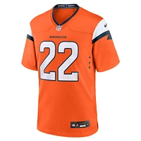 Men's Nike Brandon Jones  Orange Denver Broncos Team Game Jersey