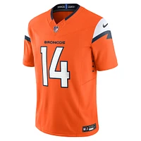 Men's Nike Courtland Sutton Orange Denver Broncos Mile High Collection Vapor F.U.S.E. Limited Jersey