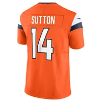 Men's Nike Courtland Sutton Orange Denver Broncos Mile High Collection Vapor F.U.S.E. Limited Jersey