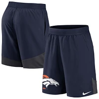 Men's Nike Navy Denver Broncos Team Shorts