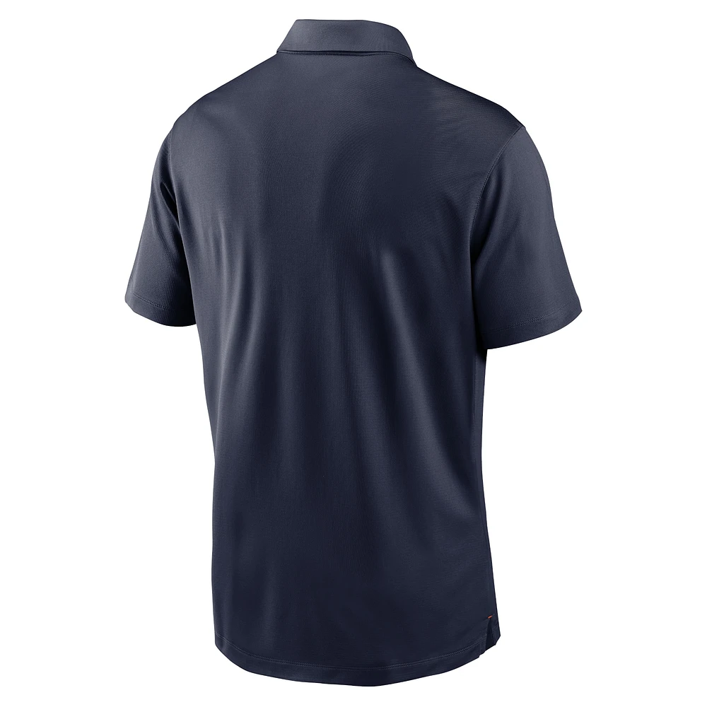 Men's Nike Navy Denver Broncos Vapor Polo