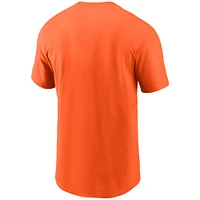 T-shirt Nike orange Denver Broncos Hometown Collection 5280 pour homme