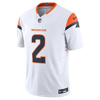 Men's Nike Patrick Surtain II White Denver Broncos Mile High Collection Vapor F.U.S.E. Limited Jersey
