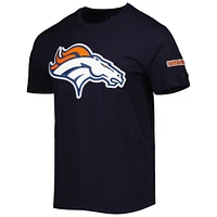 Men's Pro Standard Navy Denver Broncos Mash Up T-Shirt