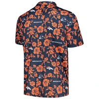 Men's Reyn Spooner Navy Denver Broncos Pua Performance Polo
