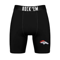 Men's Rock Em Socks Denver Broncos Primary Crew & Boxer Briefs Combo Pack