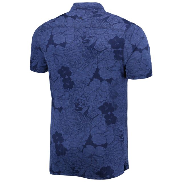 Polo Tommy Bahama bleu marine Denver Broncos Big & Tall Miramar Blooms pour homme