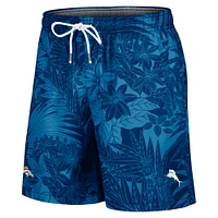 Men's Tommy Bahama Navy Denver Broncos Santiago Palms Board Shorts