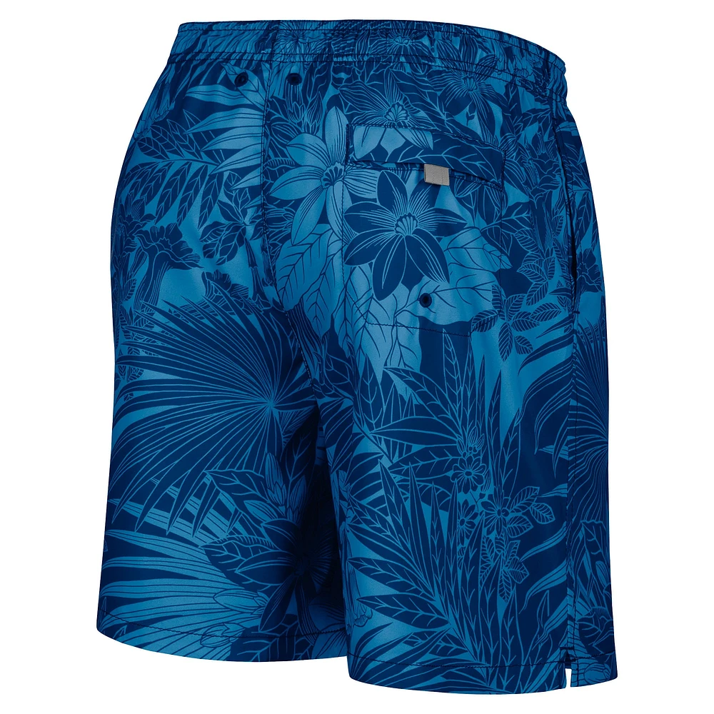 Men's Tommy Bahama Navy Denver Broncos Santiago Palms Board Shorts