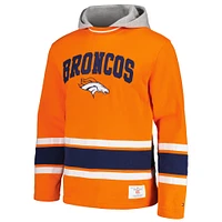Men's Tommy Hilfiger Orange Denver Broncos Ivan Fashion Pullover Hoodie