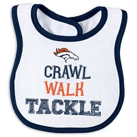 Newborn & Infant WEAR by Erin Andrews Denver Broncos Sleep Play Set