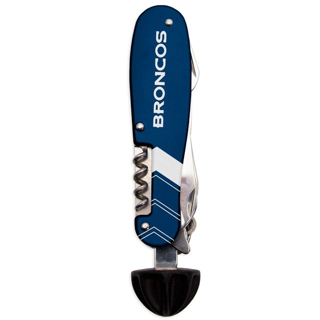 The Sports Vault Denver Broncos - Outil multifonction pour barman 8 pièces