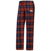 Women's Concepts Sport Denver Broncos Vector T-Shirt & Flannel Pants Sleep Set