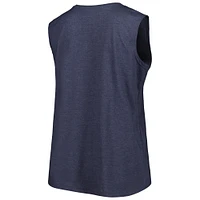 Women's Fanatics Navy Denver Broncos Plus Tank Top