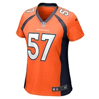 Women's Nike Ben Niemann  Orange Denver Broncos Team Game Jersey
