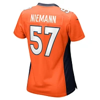 Women's Nike Ben Niemann  Orange Denver Broncos Team Game Jersey