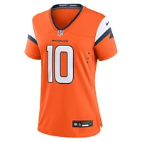 Women's Nike Bo Nix  Orange Denver Broncos Game Jersey