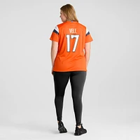 Women's Nike Devaughn Vele  Orange Denver Broncos Team Game Jersey