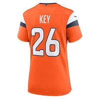 Women's Nike Devon Key  Orange Denver Broncos Team Game Jersey