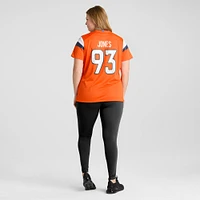 Women's Nike D.J. Jones  Orange Denver Broncos Team Game Jersey