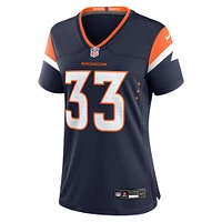 Women's Nike Javonte Williams Navy Denver Broncos Mile High Collection Alternate Game Jersey