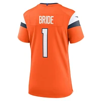Women's Nike Number 1 Bride Orange Denver Broncos Game Jersey
