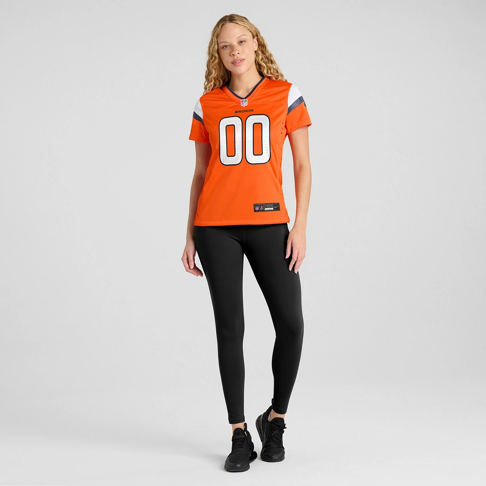 Women's Nike  Orange Denver Broncos Mile High Collection Custom Game Jersey
