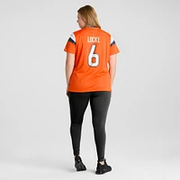 Women's Nike P.J. Locke  Orange Denver Broncos Team Game Jersey