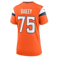 Women's Nike Quinn Bailey  Orange Denver Broncos Team Game Jersey