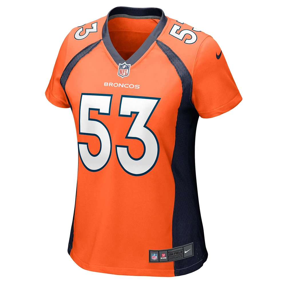 Women's Nike Randy Gradishar  Orange Denver Broncos Retired Player Game Jersey