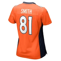 Women's Nike Tre'Quan Smith  Orange Denver Broncos Game Jersey