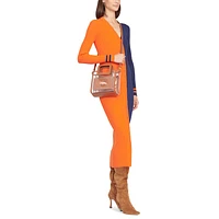 Women's STAUD  Denver Broncos Clear Mini Shirley Bag