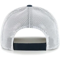 Youth '47 Navy/White Denver Broncos Scramble Adjustable Trucker Hat