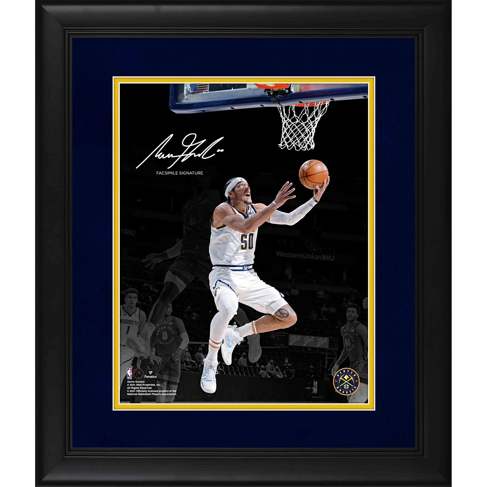 Aaron Gordon Denver Nuggets Facsimile Signature Framed 11" x 14" Spotlight Photograph